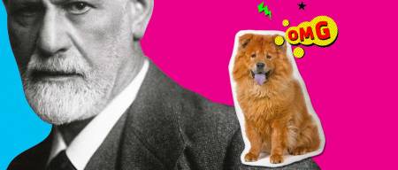 Ο Sigmund Freud, τα λιονταράκια του και ο πρώτος Therapy Dog!
